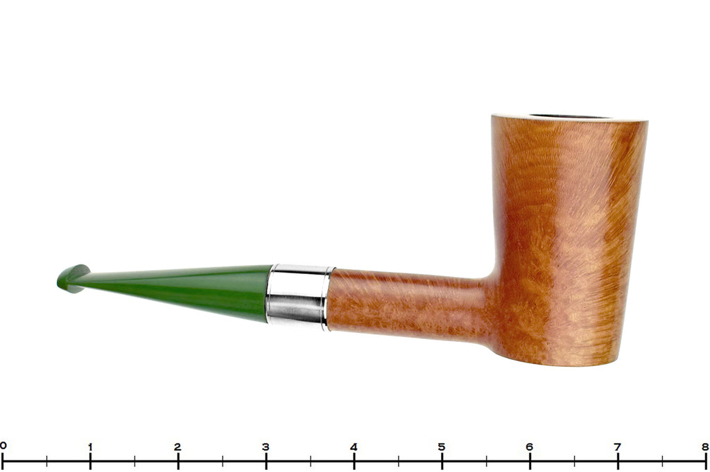 Ashton Sovereign ELX 221 Pale Poker Sitter with Silver Estate Pipe