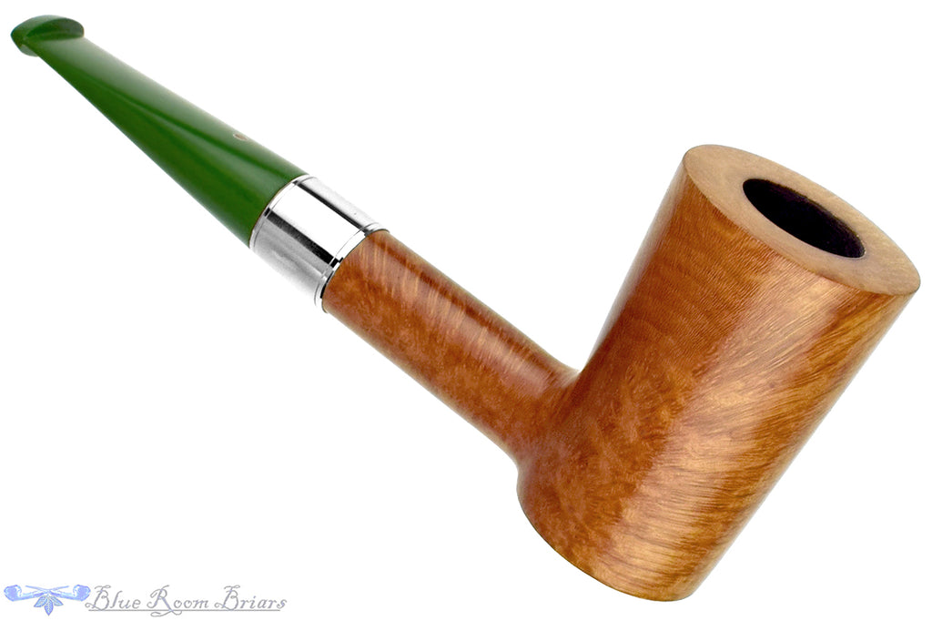Ashton Sovereign ELX 221 Pale Poker Sitter with Silver Estate Pipe