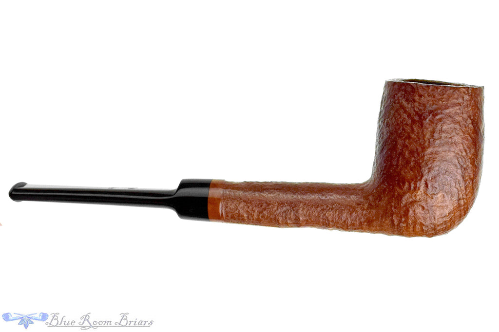 Blue Room Briars is proud to present this Kriswill Siroko Handmade 78 Sandblast Billiard Sitter USNMOKED Estate Pipe