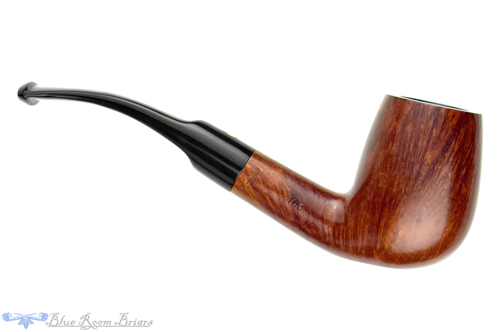 Blue Room Briars is proud to present this Casseloni Rosetta 403 Bent Billiard Estate Pipe