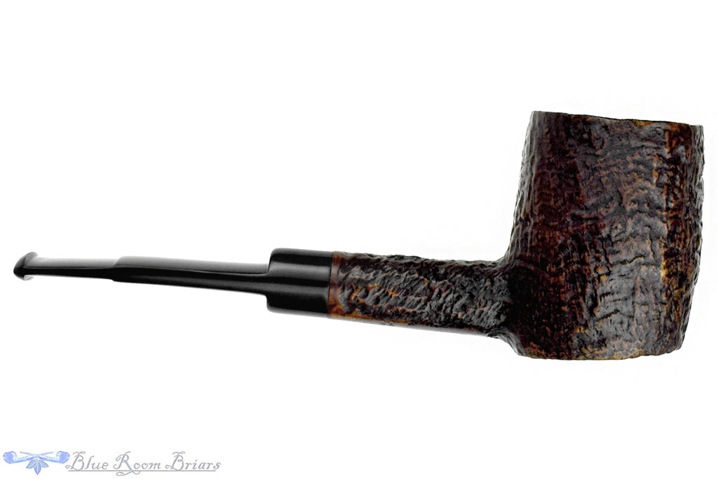 Blue Room Briars is proud to present this Charatan 384 DC Sandblast Barrel Poker Sitter Estate Pipe