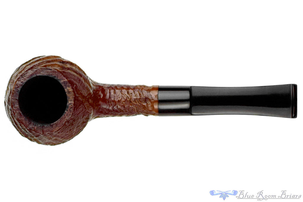 English Sandblast Bullmoose Estate Pipe