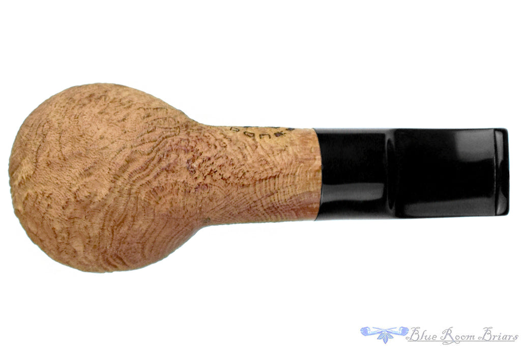 Bones (Chris Morgan) Natural Bent Sandblast Apple Estate Pipe