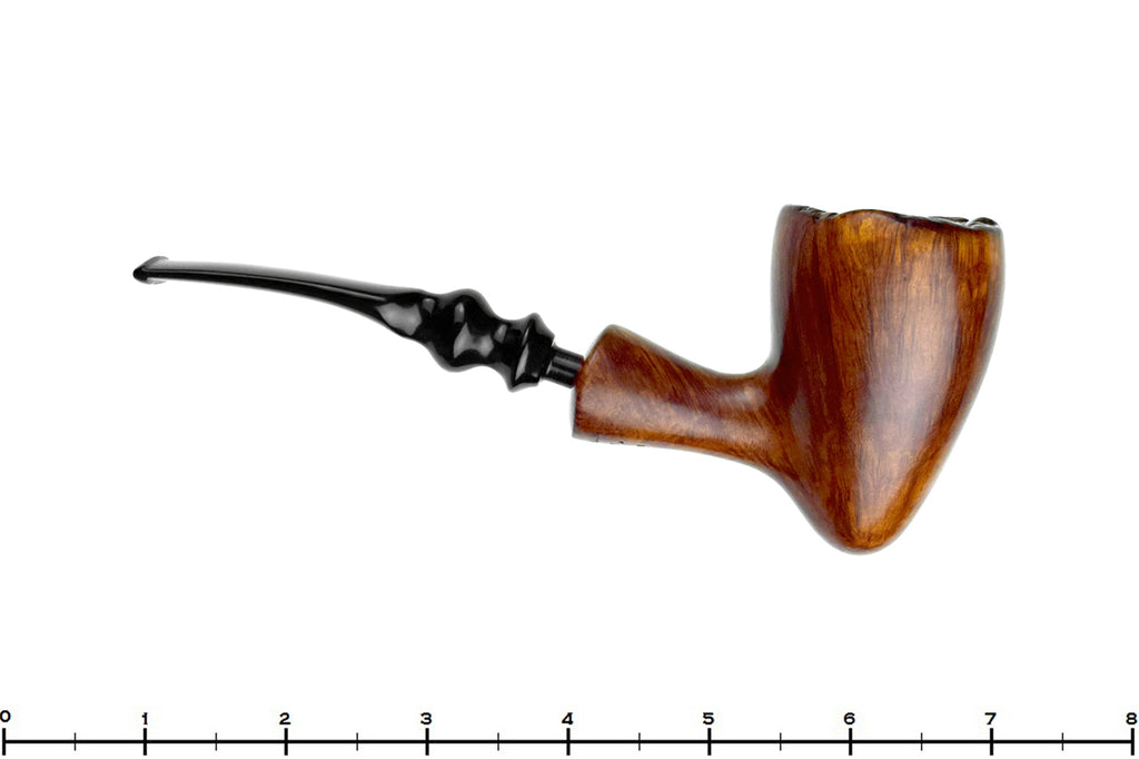 Blue Room Briars is proud to present this Preben Holm Hand Cut Bent Freehand with Plateau Estate Pipe
