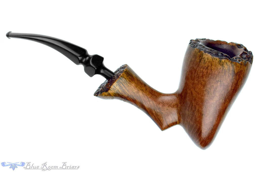 Blue Room Briars is proud to present this Ben Wade Danish Hand Model 100 Bent Freehand Plateaux Estate Pipe