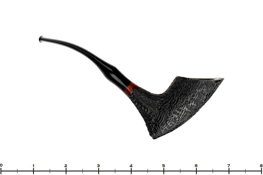Blue Room Briars is proud to present this Kriswill Chief 1243 Bent Carved Pickaxe Estate Pipe