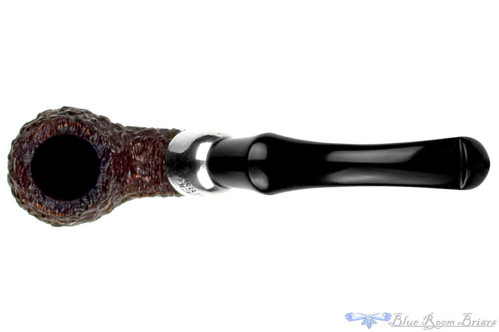 Blue Room Briars is proud to present this Peterson System Standard 314 Bent Rusticated Billiard with Nickel and P-lip Estate Pipe