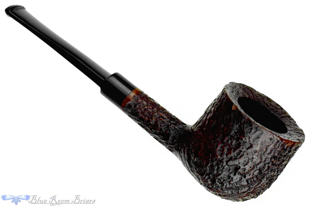 Blue Room Briars is proud to present this Charatan 148 X Sandblast Pot Sitter Estate Pipe
