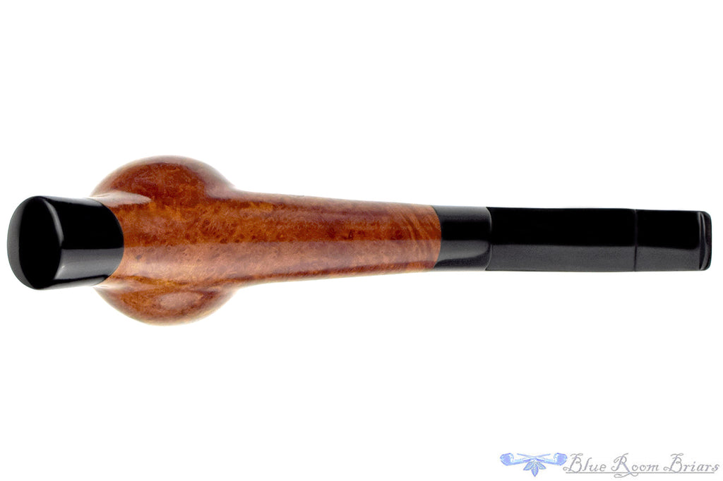 Charatan Selected 4 1/4 Bent Cavalier with Ebonite Estate Pipe Draft with Bowl Coat
