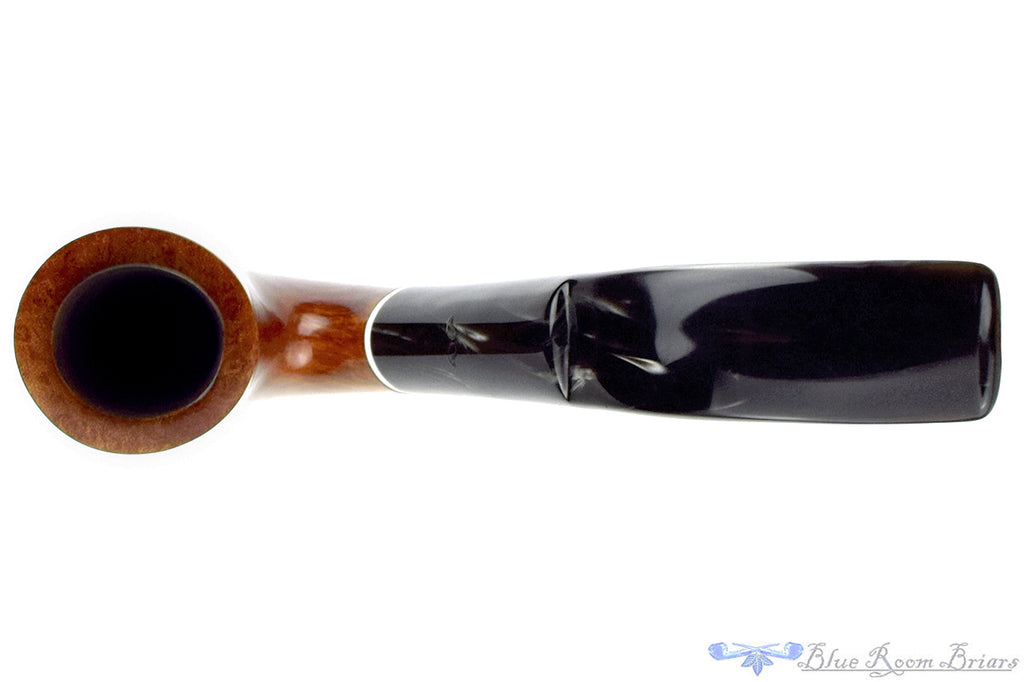 Blue Room Briars is proud to present this Caminetto KS Bent Saxophone with Acrylic Estate Pipe