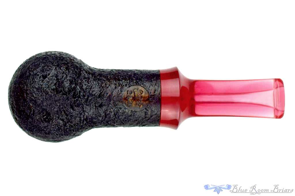Blue Room Briars is proud to present this Doug Finlay Pipe 2423 Sandblast Tall Stout Billiard
