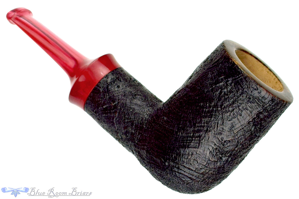 Blue Room Briars is proud to present this Doug Finlay Pipe 2423 Sandblast Tall Stout Billiard