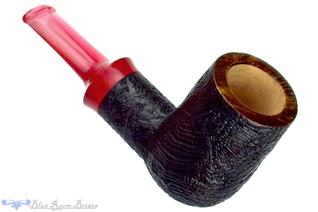 Blue Room Briars is proud to present this Doug Finlay Pipe 2423 Sandblast Tall Stout Billiard
