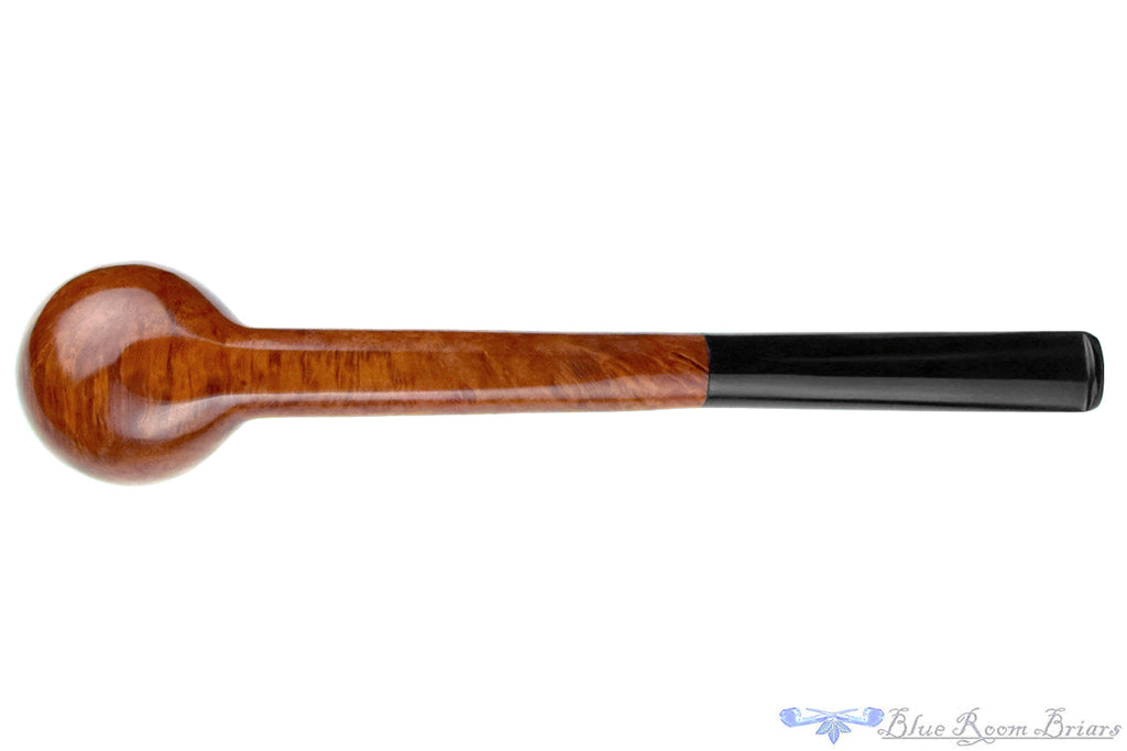 Blue Room Briar is proud to present this Sunrise Amber Grain Liverpool Sitter Estate Pipe with Replacement Stem
