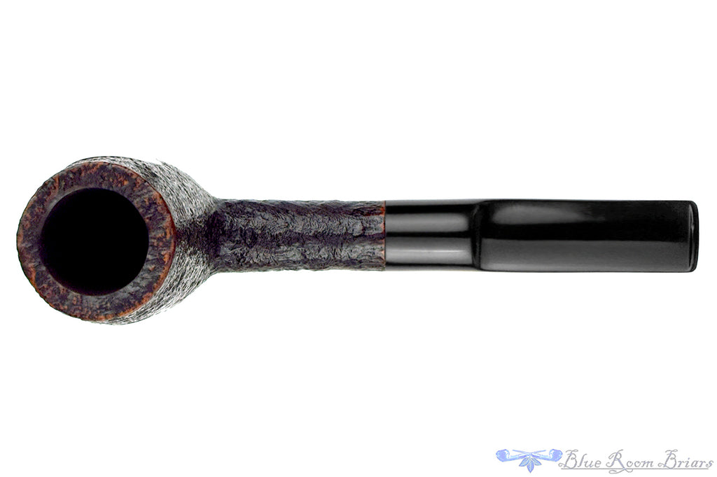 Royal Danish (Stanwell) 988R Partial Blast Stacked Billiard Sitter Estate Pipe