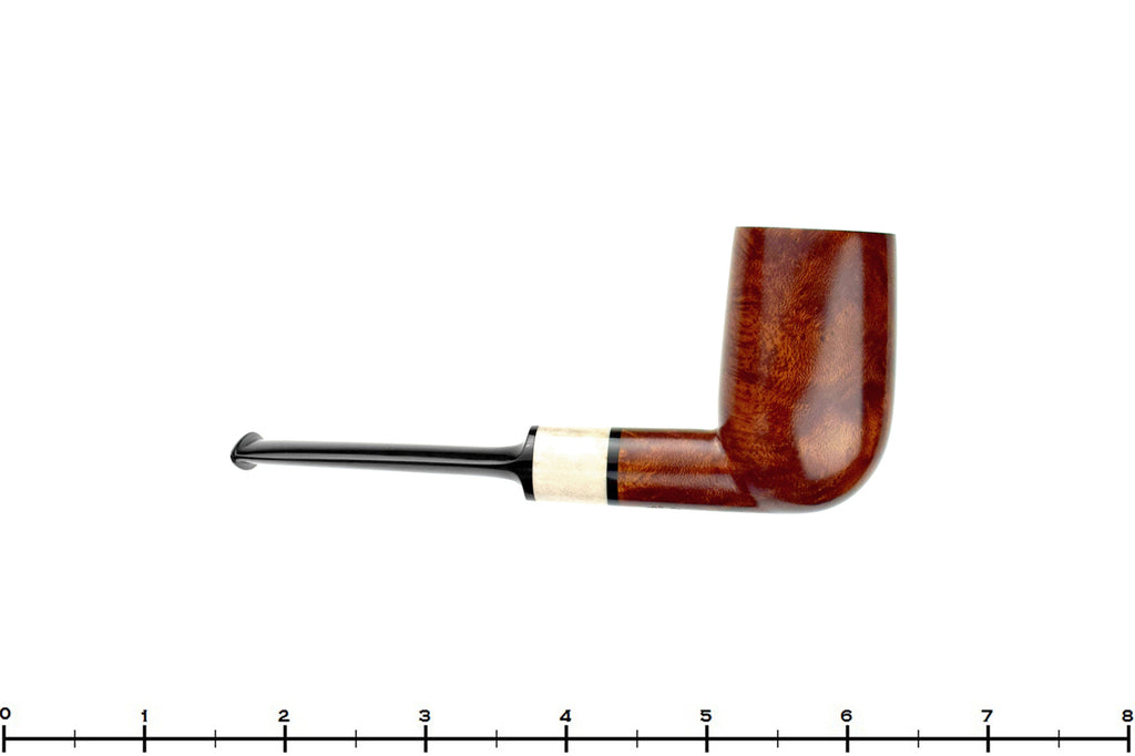 Blue Room Briars is proud to present this H Pipes by Aidan Hesslewood Stacked Billiard with Deer Antler