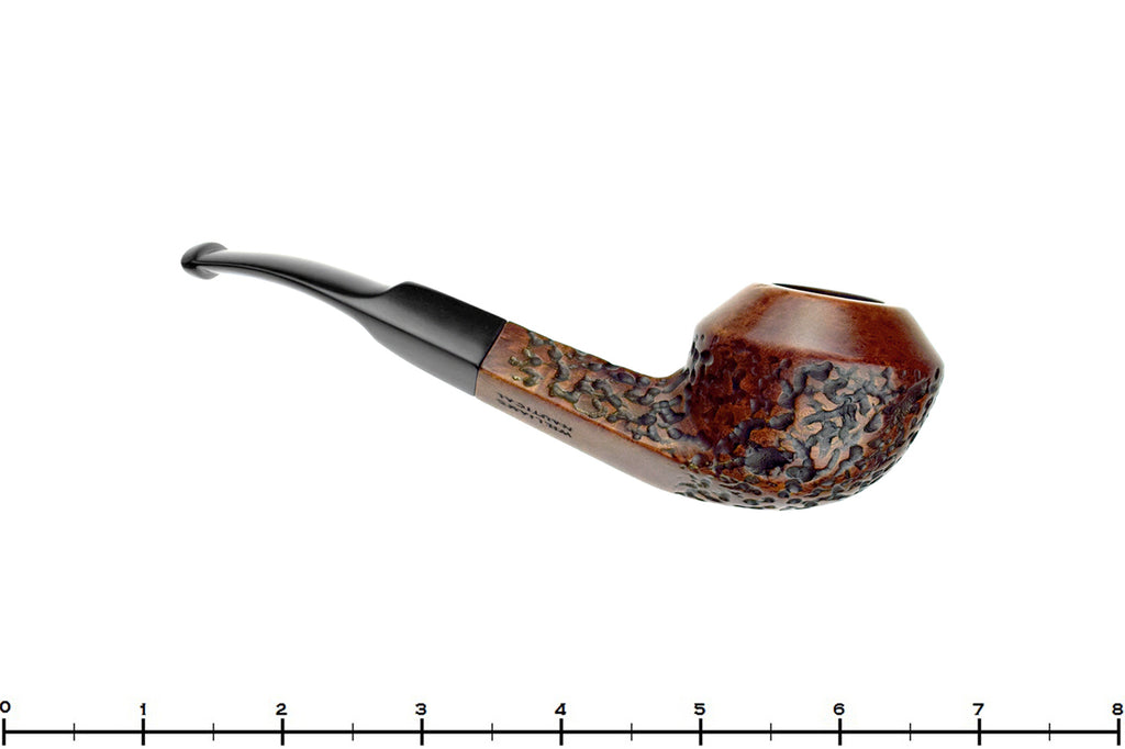 Blue Room Briars is proud to present this Williams Nautical Bent Partial Rusticated Bulldog Estate Pipe