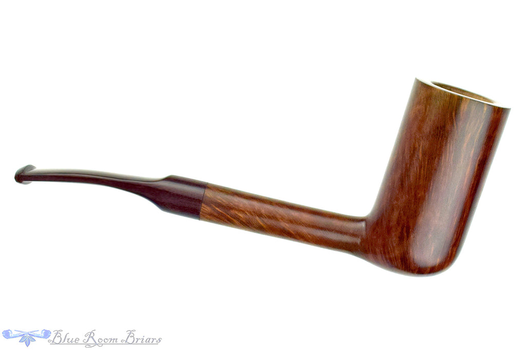 Blue Room Briars is proud to present this Dave Neeb Chimney Stack with Brindle UNSMOKED Estate Pipe