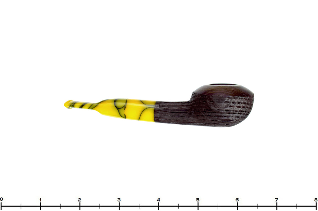 Blue Room Briar is proud to present this Don Warren Sandblast Morta Bullcap (2017 Make) with Acrylic Estate Pipe