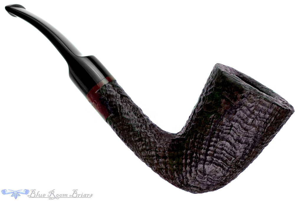 Blue Room Briars is proud to present this Stanwell Poul Stanwell Collection 90 Bent Sandblasted Dublin Estate Pipe
