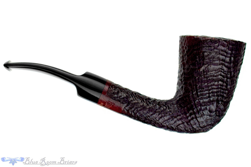 Blue Room Briars is proud to present this Stanwell Poul Stanwell Collection 90 Bent Sandblasted Dublin Estate Pipe