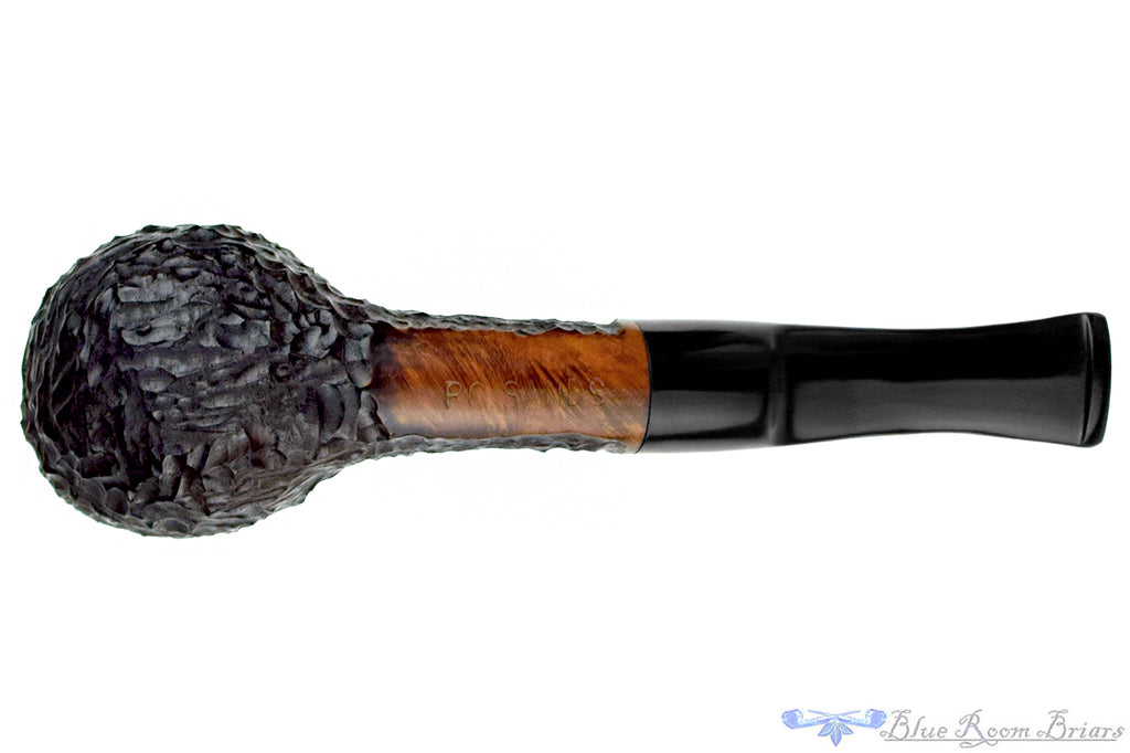 RC Sands Rusticated Billiard Estate Pipe