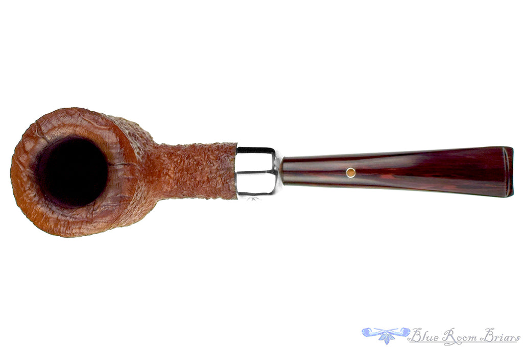 Ashton Oldchurch XXX (2003 Make) Sandblast Cherrywood with Silver and Brindle Estate Pipe