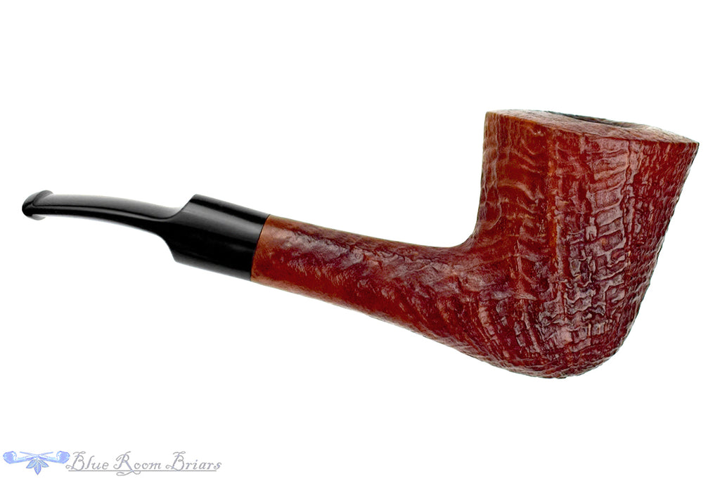 Blue Room Briars is proud to present this Savinelli Autograph 3P Bent Half Blast Dublin Freehand Estate Pipe with BRB Replacement Stem