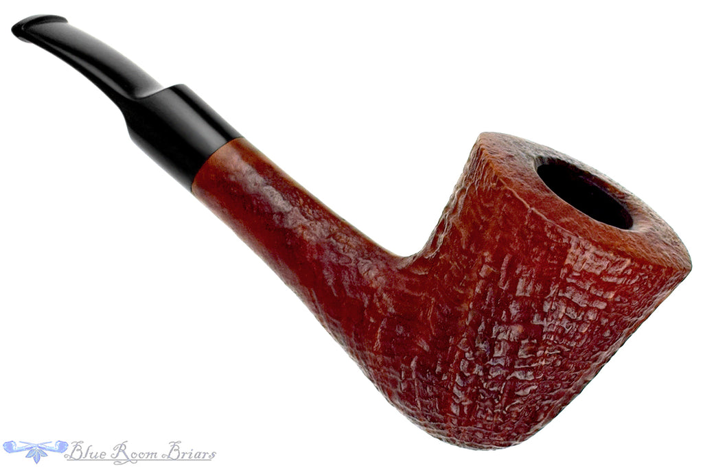 Blue Room Briars is proud to present this Savinelli Autograph 3P Bent Half Blast Dublin Freehand Estate Pipe with BRB Replacement Stem