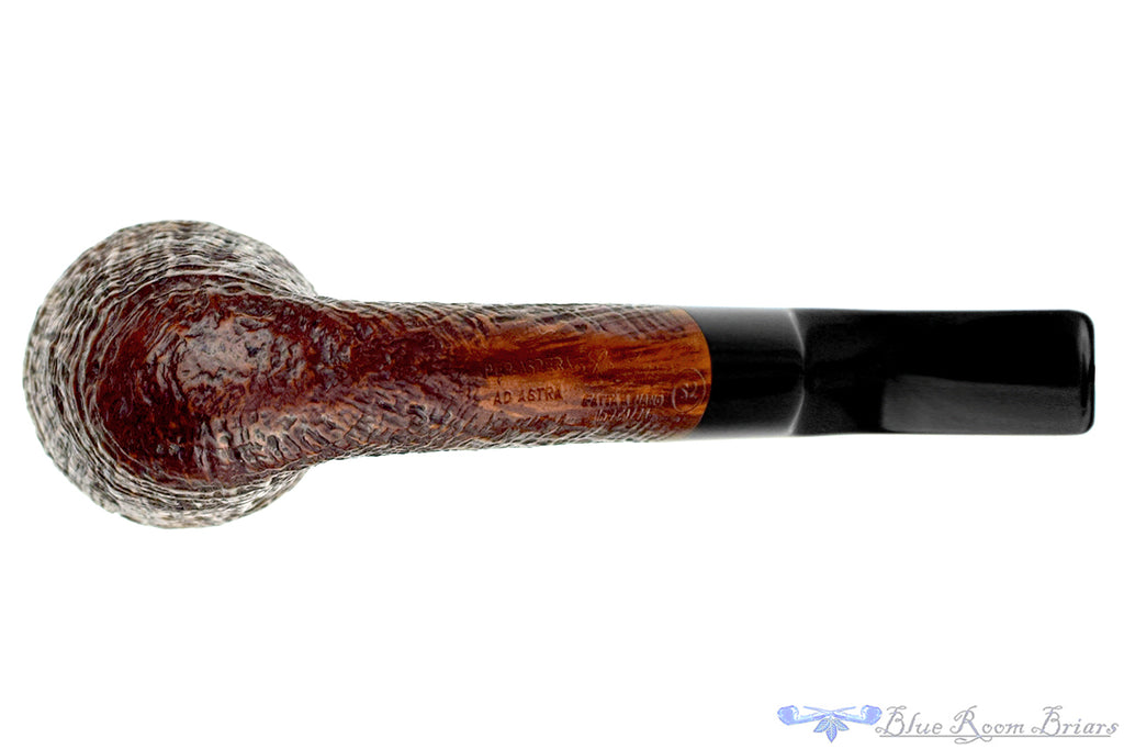 Blue Room Briars is proud to present this Ser Jacopo S2 Bent Sandblast Yachtsman Estate Pipe
