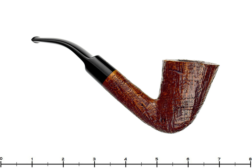 Blue Room Briars is proud to present this Ser Jacopo S2 Bent Sandblast Yachtsman Estate Pipe