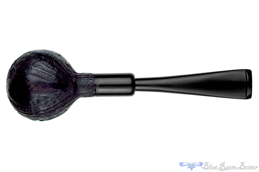 Blue Room Briars is proud to present this Jan Pietenpauw Pipe Black Blast Apple with Ebonite Ferrule and Military Mount