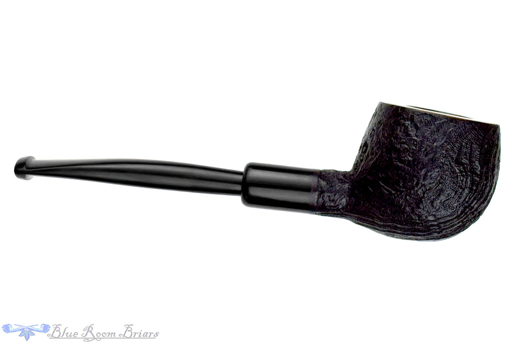 Blue Room Briars is proud to present this Jan Pietenpauw Pipe Black Blast Apple with Ebonite Ferrule and Military Mount