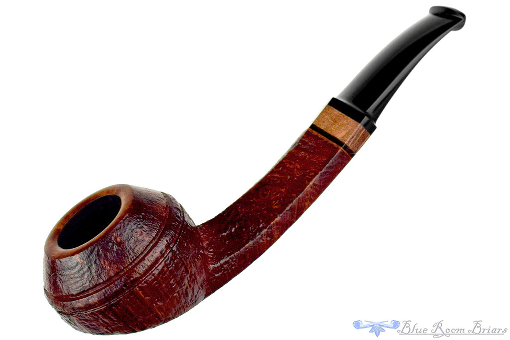 Jesse Jones Pipe 1325 Bent Sandblast Bulldog with Macadamia