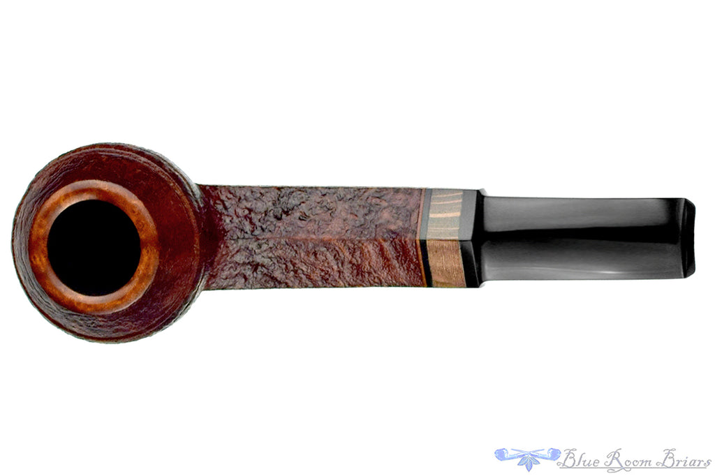 Jesse Jones Pipe 1325 Bent Sandblast Bulldog with Macadamia