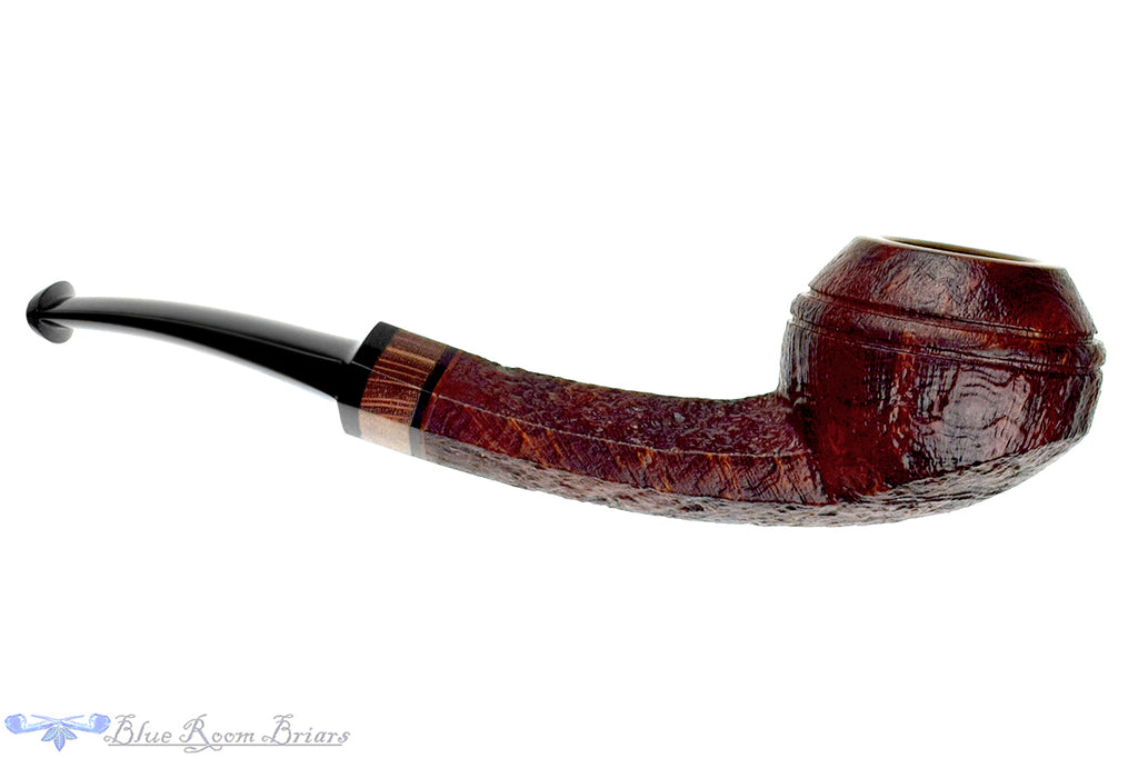 Jesse Jones Pipe 1325 Bent Sandblast Bulldog with Macadamia