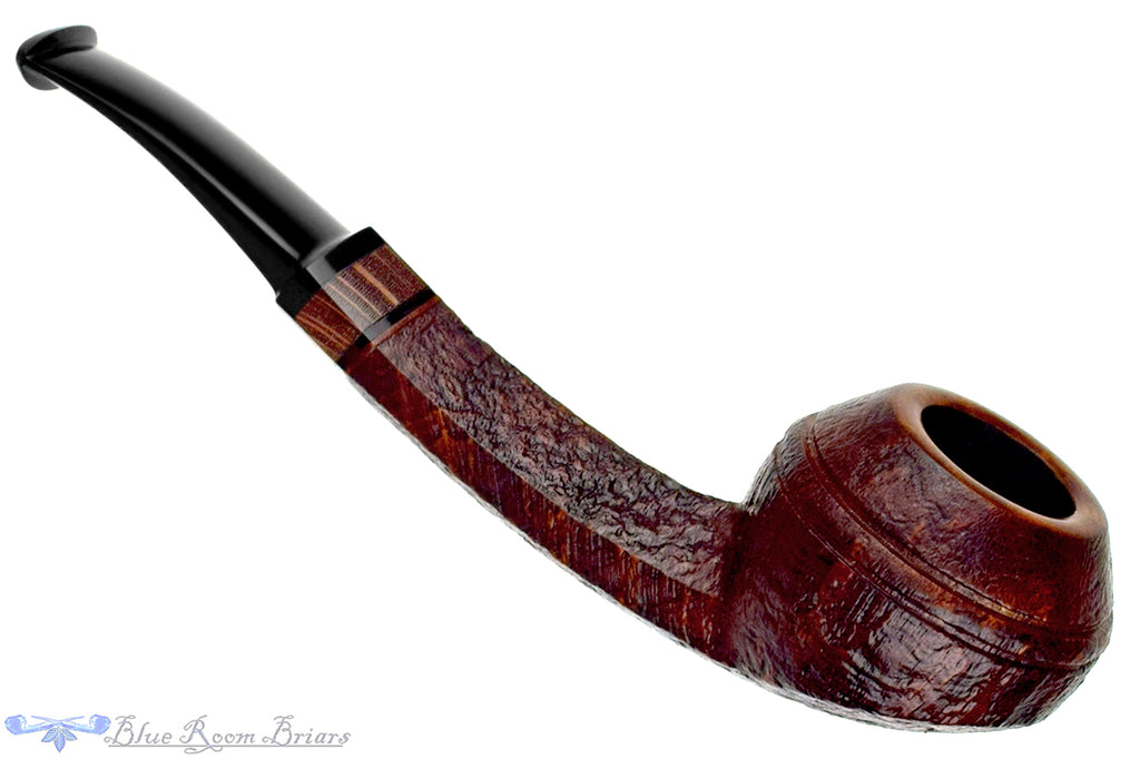 Jesse Jones Pipe 1325 Bent Sandblast Bulldog with Macadamia