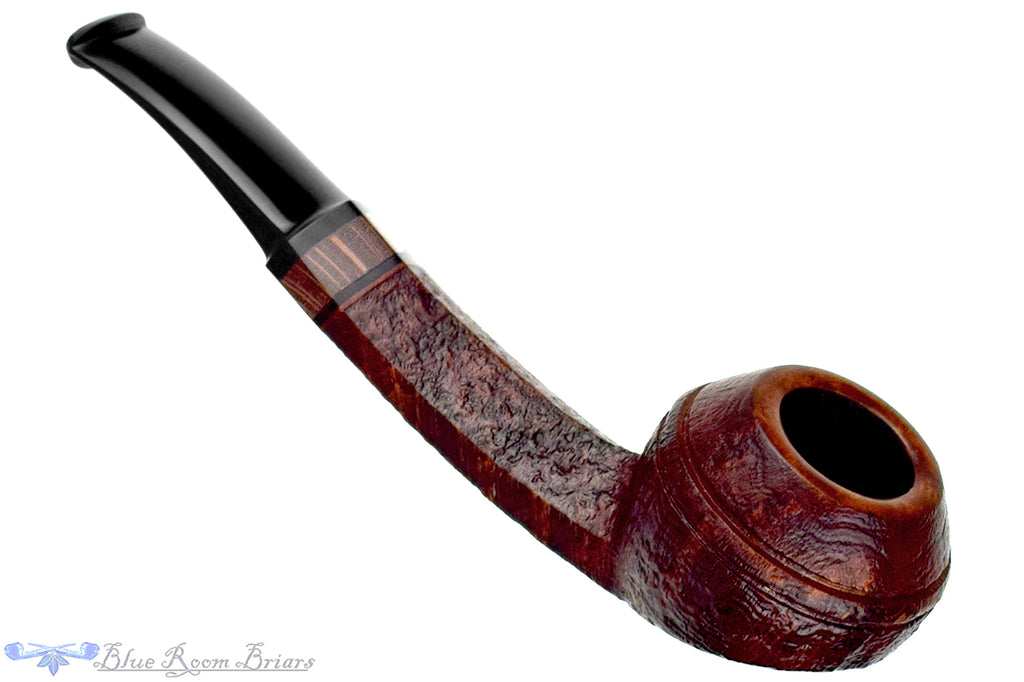 Jesse Jones Pipe 1325 Bent Sandblast Bulldog with Macadamia