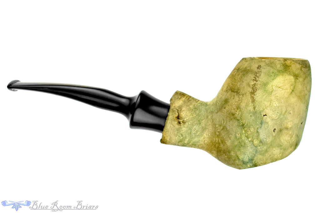 Blue Room Briars is proud to present this Ron Smith Pipe Bent Driftwood Egg Sitter with Plateau