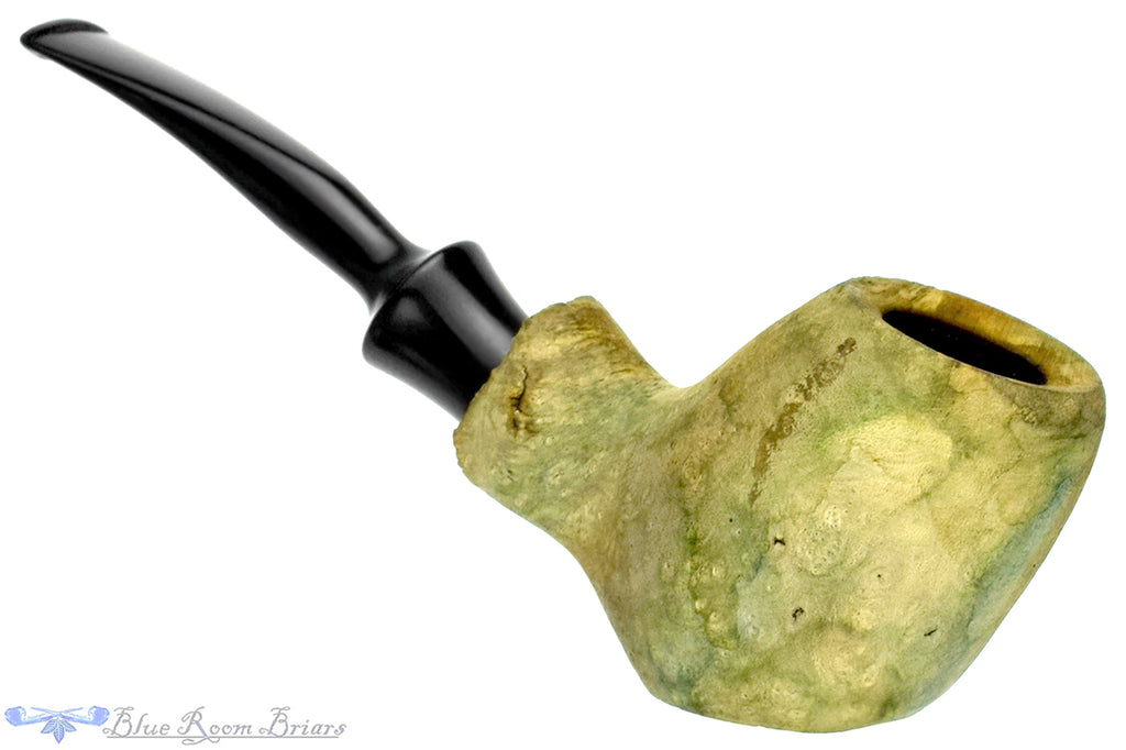 Blue Room Briars is proud to present this Ron Smith Pipe Bent Driftwood Egg Sitter with Plateau