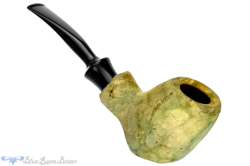 Blue Room Briars is proud to present this Ron Smith Pipe Bent Driftwood Egg Sitter with Plateau