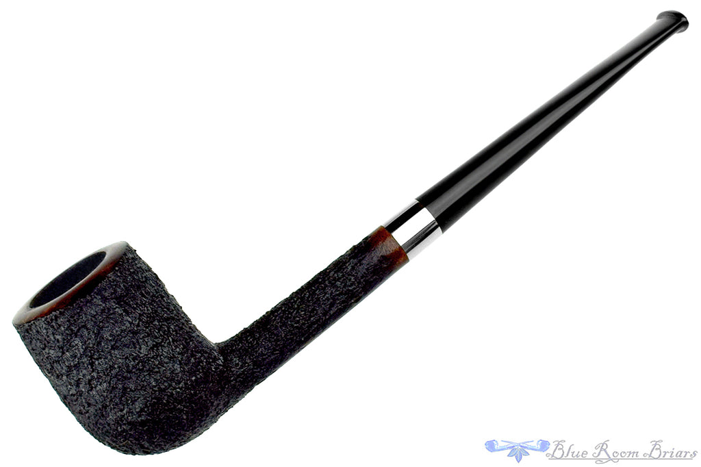 Bruno Nuttens Pipe B1 Rusticated Bing Billiard with Nickel