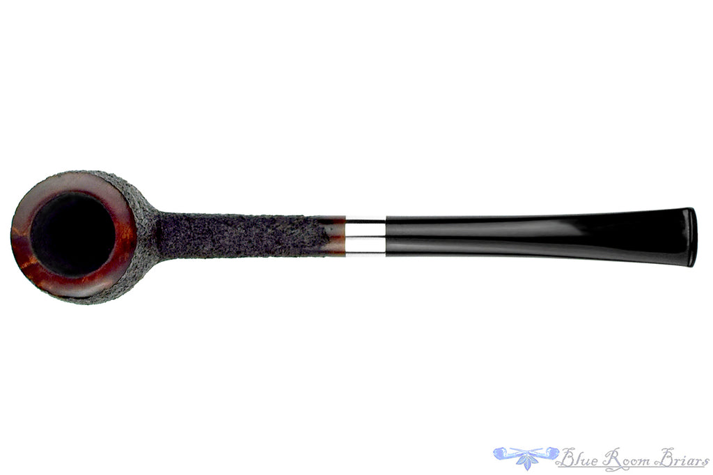 Blue Room Briars is proud to present this Bruno Nuttens Pipe B1 Rusticated Bing Billiard with Nickel