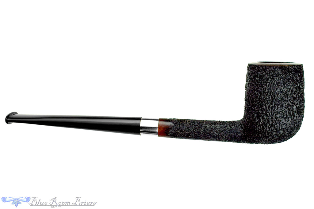 Blue Room Briars is proud to present this Bruno Nuttens Pipe B1 Rusticated Bing Billiard with Nickel