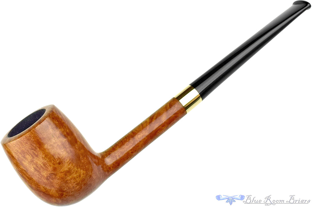Bruno Nuttens Pipe B3 Light Contrast Bing Billiard with Brass