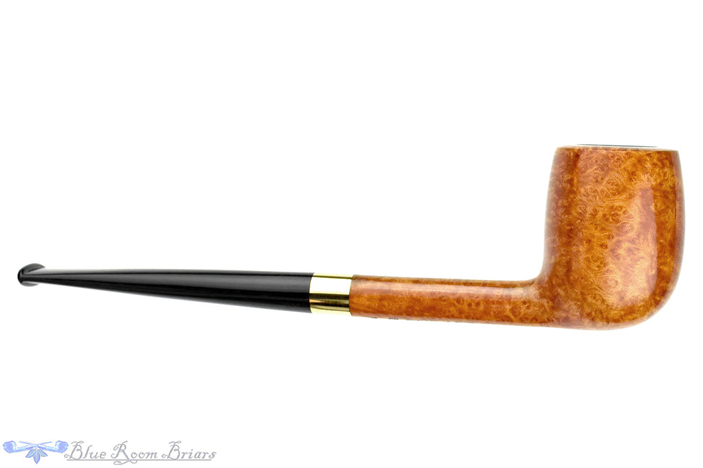 Blue Room Briars is proud to present this Bruno Nuttens Pipe B3 Light Contrast Bing Billiard with Brass