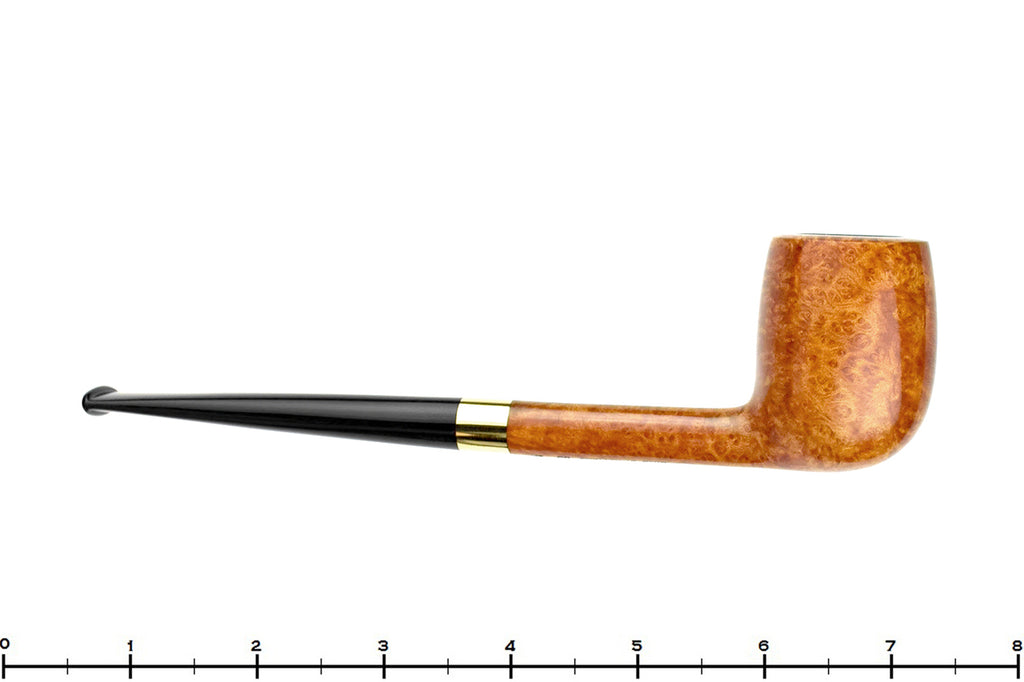 Blue Room Briars is proud to present this Bruno Nuttens Pipe B3 Light Contrast Bing Billiard with Brass