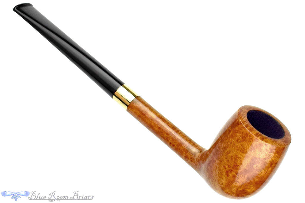 Blue Room Briars is proud to present this Bruno Nuttens Pipe B3 Light Contrast Bing Billiard with Brass