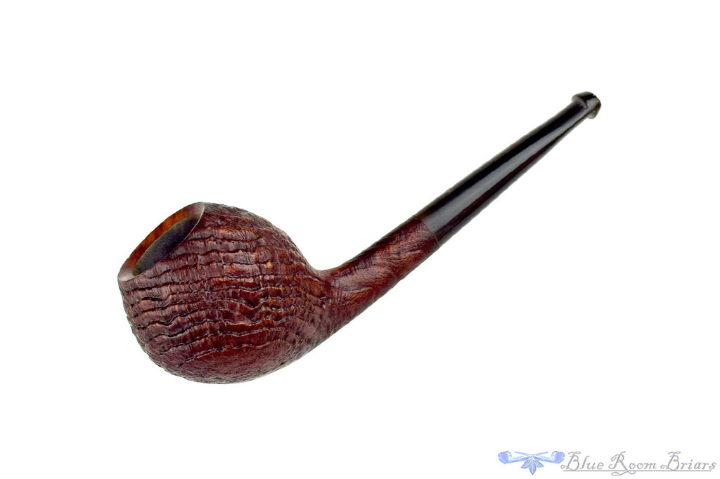 Dirk Heinemann Pipe Sandblast Devil Anse with Buffalo Horn