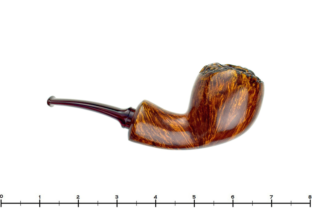 Blue Room Briars is proud to present this Tom Richard Pipe Bent Freehand with Brindle and Plateau